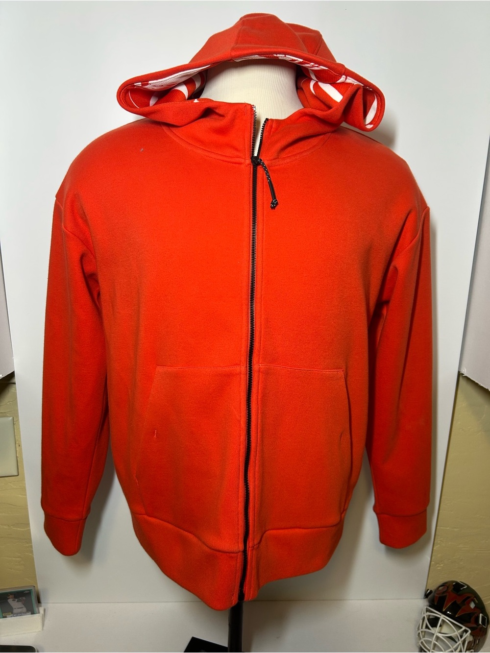 Womens Lole Red Zip-Up Hoodie Jacket